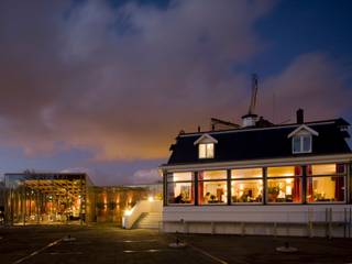 Cafe & Restaurant de Tuin de 4 windstreken, BNB architecten BNB architecten Espaços comerciais