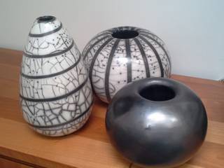 Il mio Raku, raku forme e pensieri raku forme e pensieri Modern living room Accessories & decoration