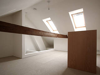 Buckley Road Loft, Tim Offer Architects Tim Offer Architects Nowoczesne domowe biuro i gabinet