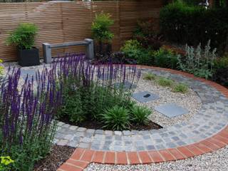 West London Contemporary Front Garden, Christine Wilkie Garden Design Christine Wilkie Garden Design モダンな庭