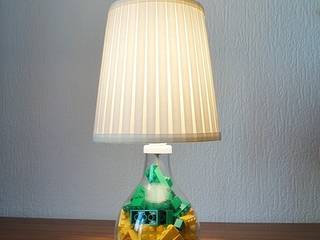 Lampe "Lego" by bruno, By Bruno By Bruno 现代客厅設計點子、靈感 & 圖片