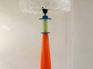 Lampe "Big Bubble" orange, By Bruno By Bruno 现代客厅設計點子、靈感 & 圖片