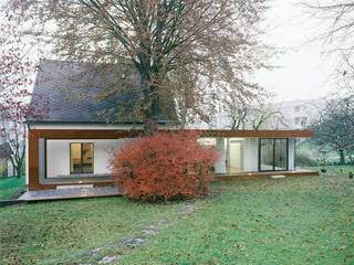 Corten Falthaus, xarchitekten xarchitekten Modern houses