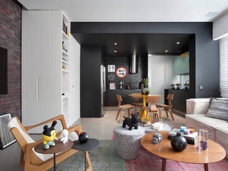 VF apartment, Studio ro+ca Studio ro+ca ห้องนั่งเล่น