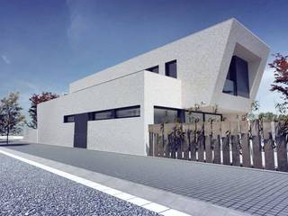 Proyecto Lleida , Acero Modular S.L Acero Modular S.L Modern Evler