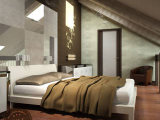 Зеленая комната, Anfilada Interior Design Anfilada Interior Design Ausgefallene Schlafzimmer