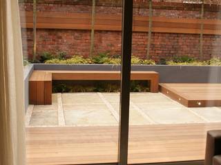 Contemporary Courtyard - Salford, Hannah Collins Garden Design Hannah Collins Garden Design