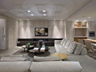Apartamento Gutierrez Fernanda Sperb Arquitetura e interiores Salas de estar modernas
