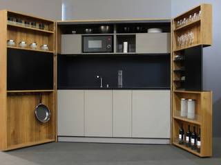 Pop-up kitchen PIA - Wood , Dizzconcept Dizzconcept Moderne keukens