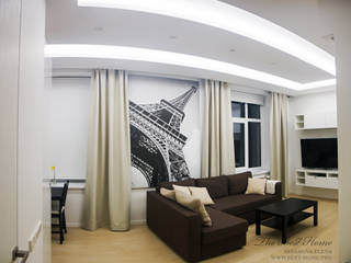 Квартира в Санкт-Петербурге на улице Гастелло, Best Home Best Home Minimalistische woonkamers