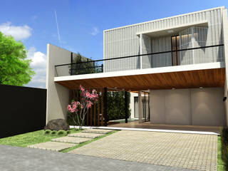 Residência FAE+, Quattro+ Arquitetura Quattro+ Arquitetura Moderne huizen