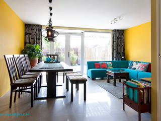 Kleurrijke Asie, Aileen Martinia interior design - Amsterdam Aileen Martinia interior design - Amsterdam Asian style living room