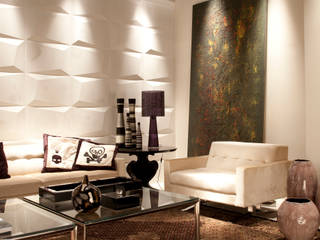 Mostra de decoração, dsgnduo dsgnduo 现代客厅設計點子、靈感 & 圖片
