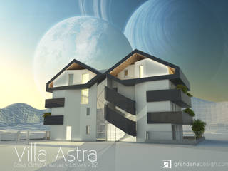 Villa ASTRA, Grendene Design Grendene Design 現代房屋設計點子、靈感 & 圖片