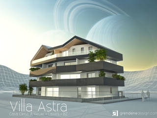 Villa ASTRA, Grendene Design Grendene Design モダンな 家