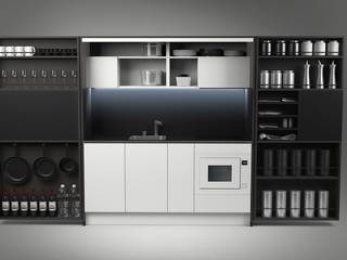 Pop-up kitchen PIA - Prime , Dizzconcept Dizzconcept مطبخ