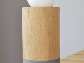 Lampe "LUNE", Studio OPEN DESIGN Studio OPEN DESIGN İskandinav Yemek Odası