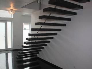 Kragarmtreppe Granit Star Glaxy, lifestyle-treppen.de lifestyle-treppen.de Escaleras