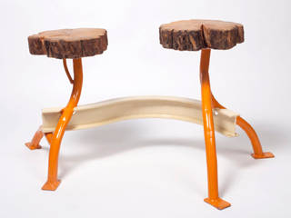 stools, rob van avesaath rob van avesaath Balkon, Beranda & Teras Modern