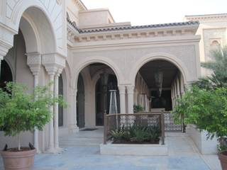 Residential (Royal) Palace at Qatar Doha, TOPOS+PARTNERS TOPOS+PARTNERS Country style houses