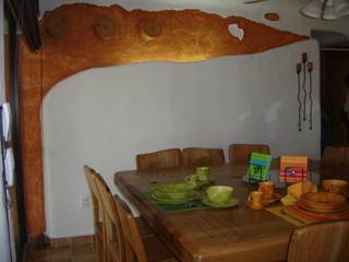 Casa Haber, Cenquizqui Cenquizqui Mediterranean style dining room