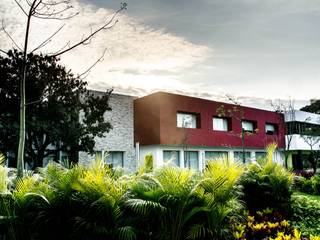 Oficinas ECC, ARKOT arquitectura + construcción ARKOT arquitectura + construcción モダンな 家