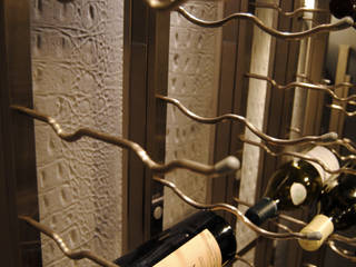 Coleherne Mews, Concrete LCDA Concrete LCDA Modern Home Wine Cellar