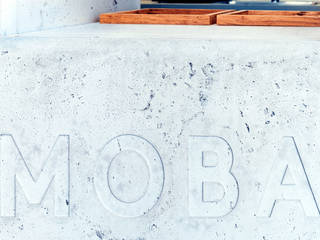 MOBA, Concrete LCDA Concrete LCDA Moderne Küchen Beton Grau