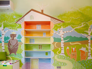 Отдельные проекты, «Студия 3.14» «Студия 3.14» Habitaciones para niños de estilo minimalista