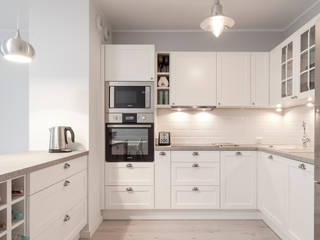 KOLORY KAWY, KODO projekty i realizacje wnętrz KODO projekty i realizacje wnętrz Scandinavian style kitchen