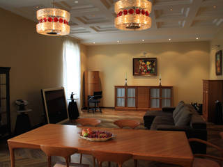 Модная квартира., Fusion Design Fusion Design Eclectic style living room
