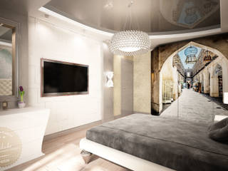 Cовременная элегантность, Anfilada Interior Design Anfilada Interior Design Camera da letto eclettica