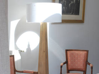Liseuse 'MÉTRONOME" N°1, Studio OPEN DESIGN Studio OPEN DESIGN Scandinavian style dining room Solid Wood Multicolored