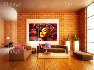 Arte pop, BIMAGO BIMAGO Moderne Wohnzimmer