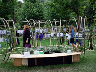 Giardini in terrazza - Festival del verde e del paesaggio , Stefania Lorenzini garden designer Stefania Lorenzini garden designer Jardines de estilo moderno