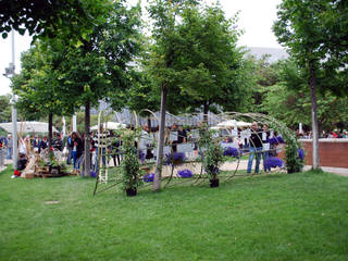 Giardini in terrazza - Festival del verde e del paesaggio , Stefania Lorenzini garden designer Stefania Lorenzini garden designer Jardines de estilo moderno
