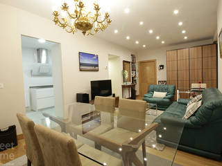 Vivienda en Santutxu, Bilbao, Sweet Home Interiorismo Sweet Home Interiorismo 에클레틱 다이닝 룸