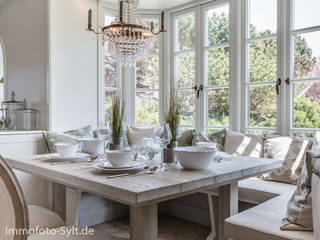 Reetdachhaus in List auf Sylt, Immofoto-Sylt Immofoto-Sylt Country style dining room