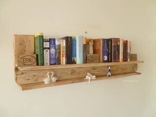 Regale, Palettano Palettano Rustic style living room Shelves