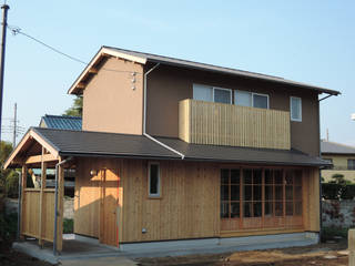 個人住宅 2014, 篠田 望デザイン一級建築士事務所 篠田 望デザイン一級建築士事務所 บ้านและที่อยู่อาศัย