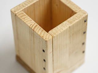 Petites boîtes de rangement en pin, Artodeco Artodeco Moderne Häuser