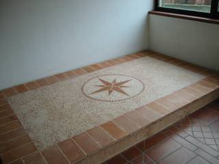 Pavimento in Cocciopesto Romano o Etrusco , Montecchio S.r.l. Montecchio S.r.l. Mediterrane Weinkeller