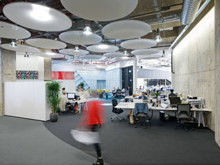 align create ‘home from home’ office space for brand & packaging design specialists BrandOpus, align align مساحات تجارية