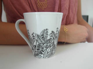 Mugs motif Jungle, Sophie D. Sophie D. Cozinhas modernas