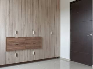 Closet JF ARQUITECTOS Vestidores minimalistas Armarios y cómodas