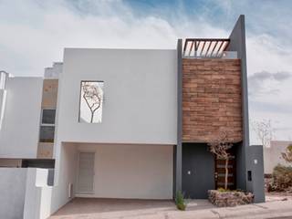 Casa Pitahayas 64, Zibatá, El Marqués, Querétaro, JF ARQUITECTOS JF ARQUITECTOS Minimalistische Häuser