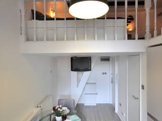 48 apartments in Gloucester Place, London, Pergo Pergo Camera da letto in stile classico
