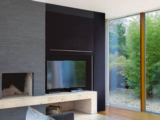TV Wand, Helm Design by Helm Einrichtung GmbH Helm Design by Helm Einrichtung GmbH Living roomTV stands & cabinets