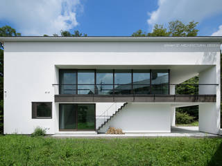 035カルイザワハウス, atelier137 ARCHITECTURAL DESIGN OFFICE atelier137 ARCHITECTURAL DESIGN OFFICE Case moderne