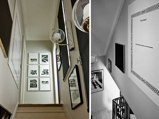 PARIS TROCADERO , KTL Interiors by Kareen Trager-Lewis KTL Interiors by Kareen Trager-Lewis Modern Corridor, Hallway and Staircase
